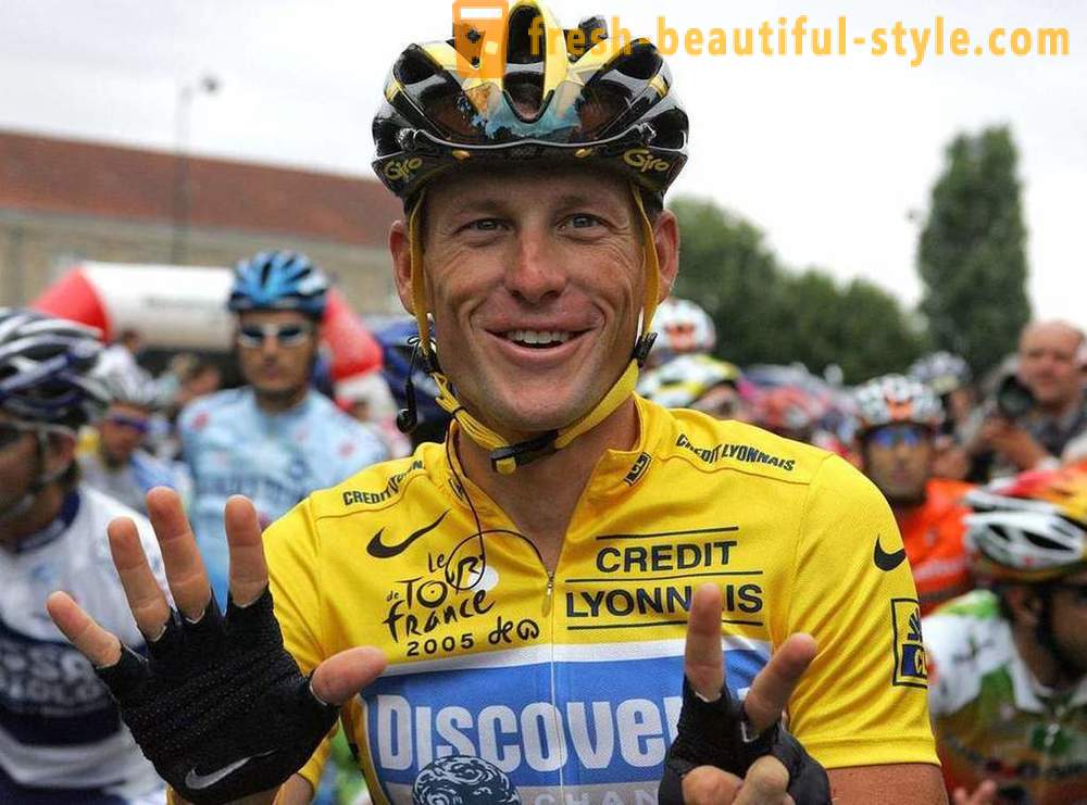 Lance Armstrong: elulugu, karjääri jalgrattur, võitluses vähktõve ja foto raamatuid