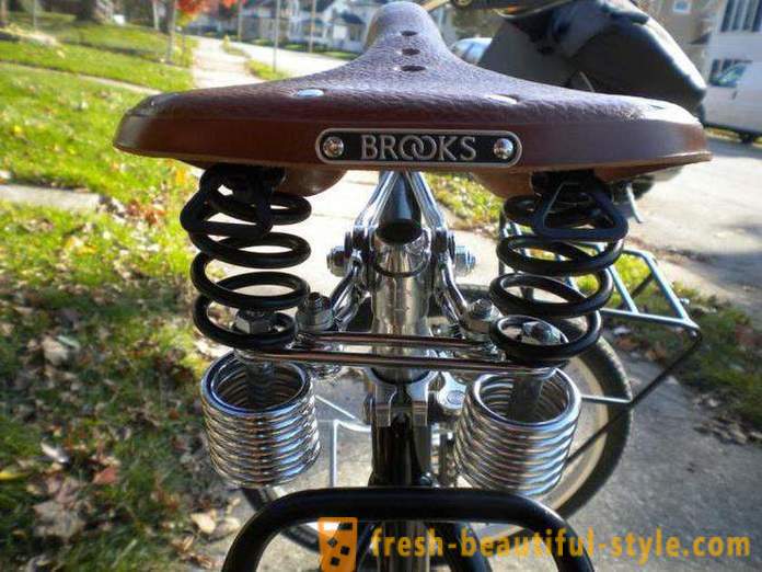 Jalgratta sadul Brooks: ülevaade, funktsioone ja eeliseid