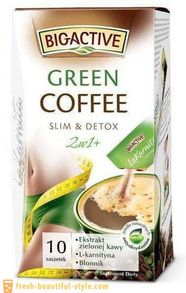 Green Slimming Kohv: ülevaateid, kasu ja kahju, juhendamise