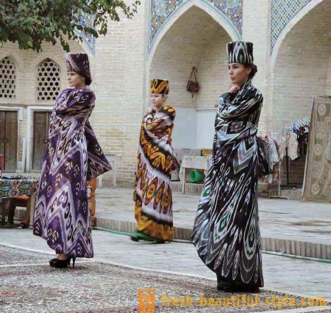 Usbeki kleidid: eripära