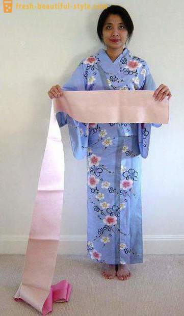 Kimono Jaapani ajalugu päritolu, omaduste ja traditsioonid