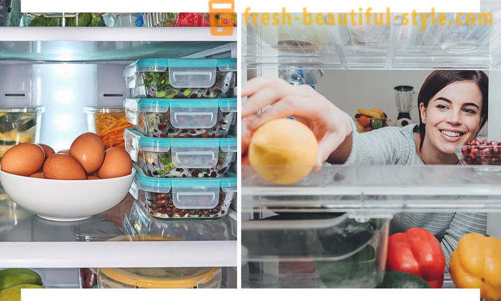 Kuidas korraldada külmkapis: 8 näpunäiteid täiuslik järjekorras