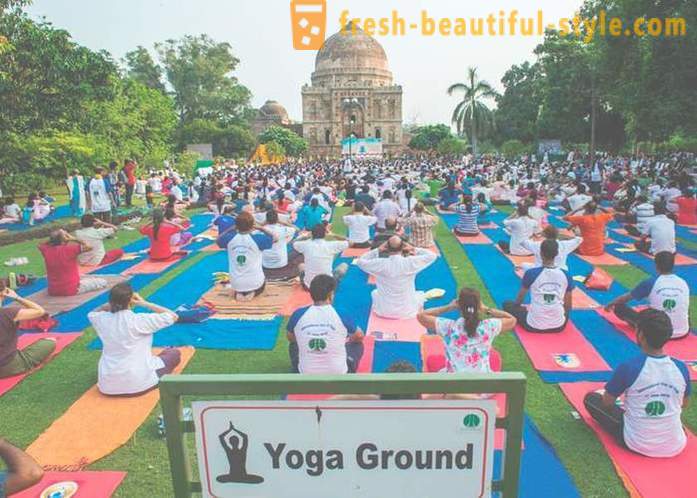 International Yoga Day tähistati üle maailma