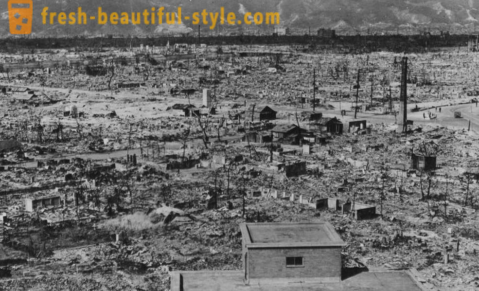 Heidutav ajaloolisi fotosid on Hiroshima