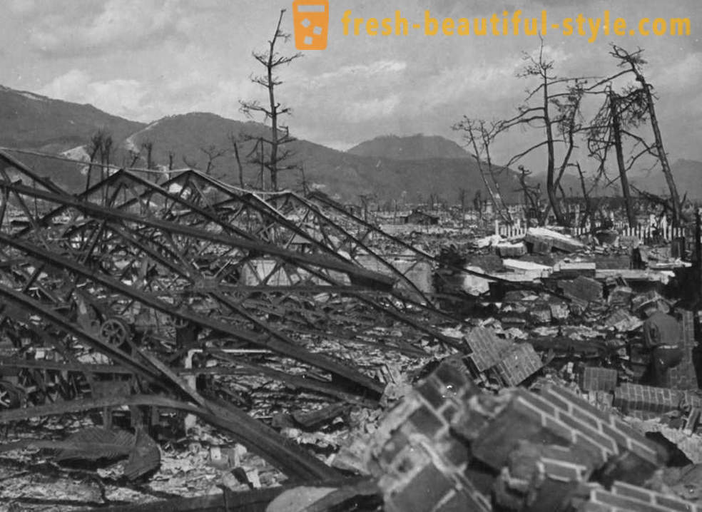 Heidutav ajaloolisi fotosid on Hiroshima
