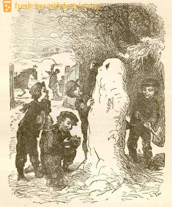 Snow kangelane: kuidas oli snowmen