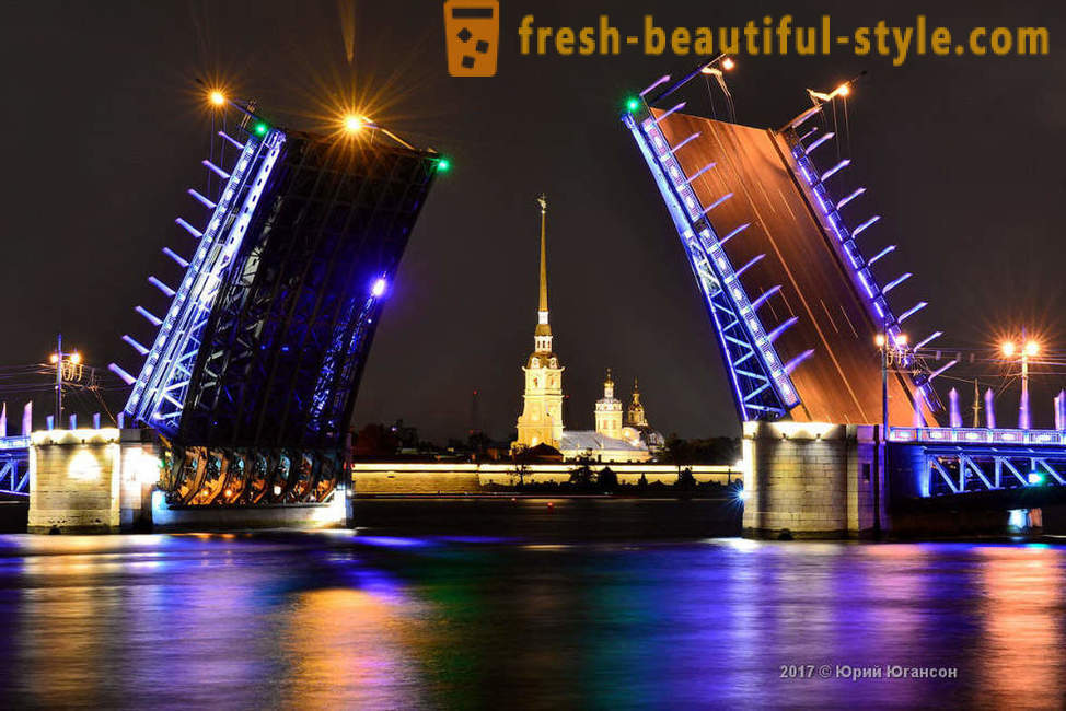 Magic ilu Peterburi sillad