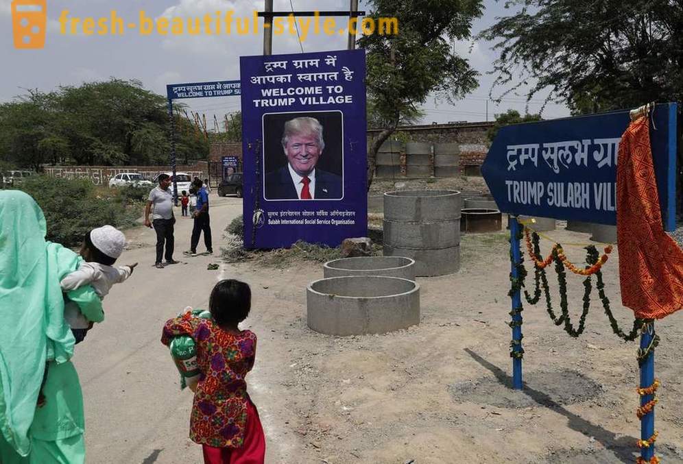 Village nime pärast Trump vastutasuks tualetid