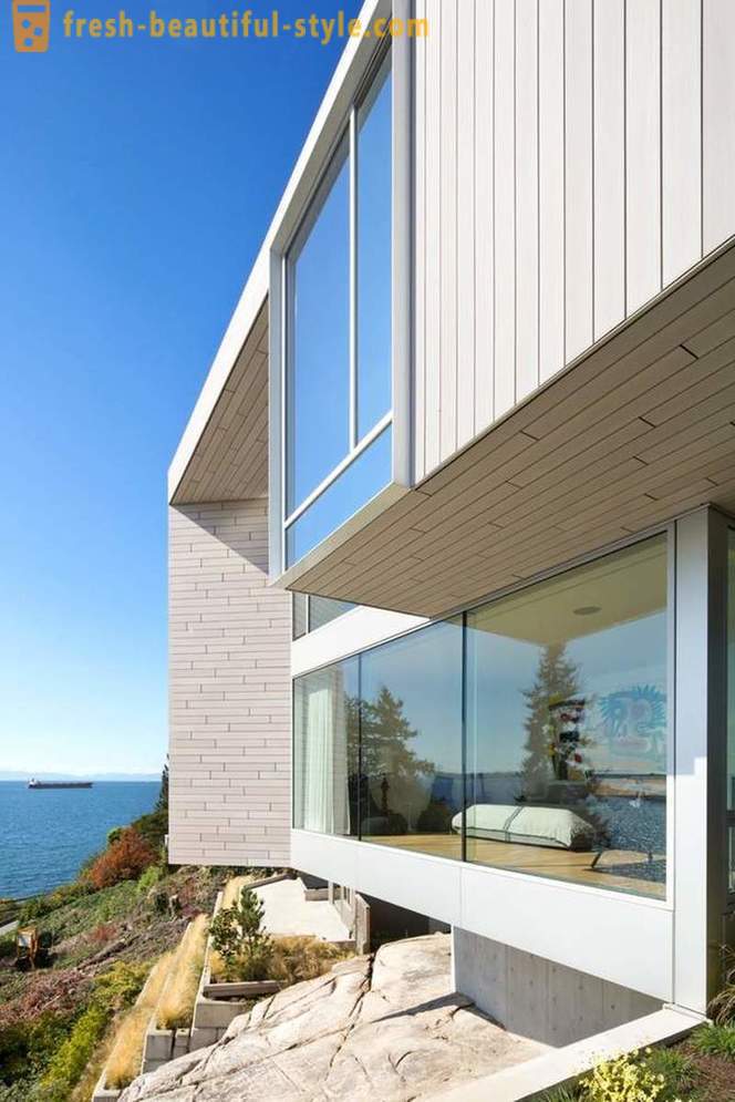 Arhitektuur ja maja sisemust ookeani West Vancouver