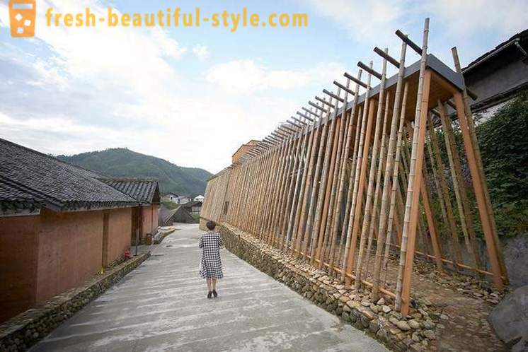Hiina ehitanud linna bambusest