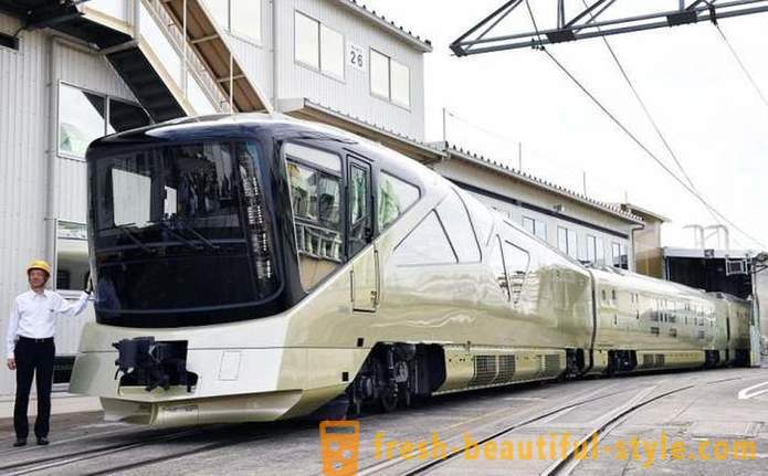 Shiki-Shima - unikaalne Jaapani luksus rongi