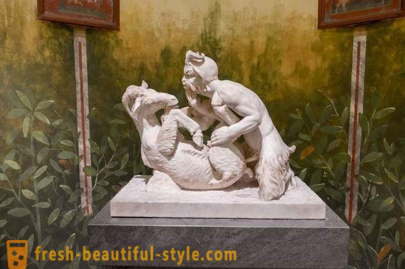 Secret muuseum erootilise kunsti Napoli