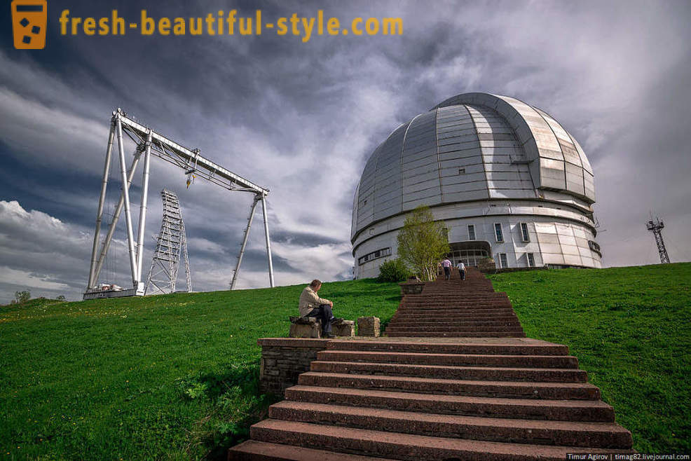 Ratan-600 - suurim teleskoop maailmas raadio antennid