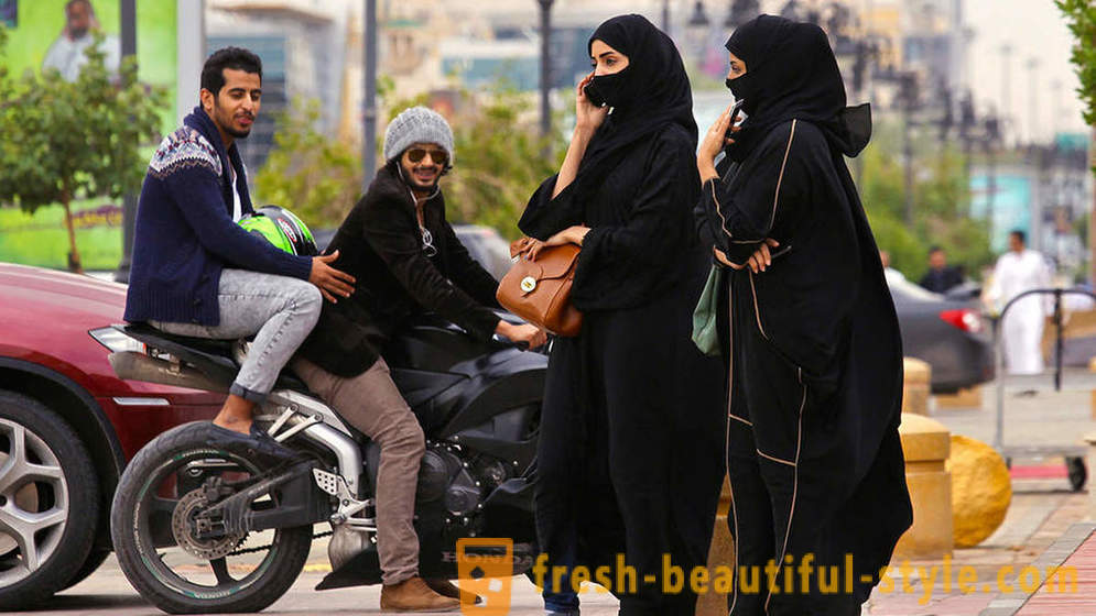 10 asja, mida ei saa teha, et naised Saudi Araabia