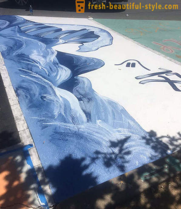 American õpilast lubati maalida oma parkimiskoht