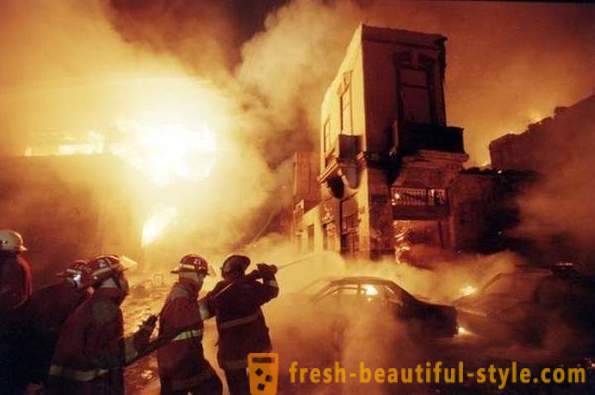 Surmava tulekahju: katastroofi tõttu ilutulestik