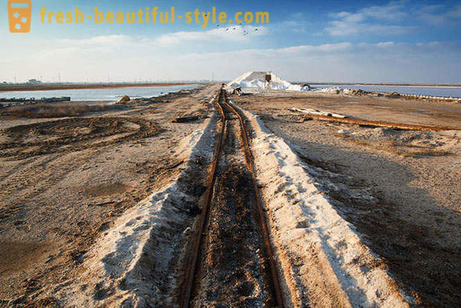 Soola kaevandamine elavad Krimmis