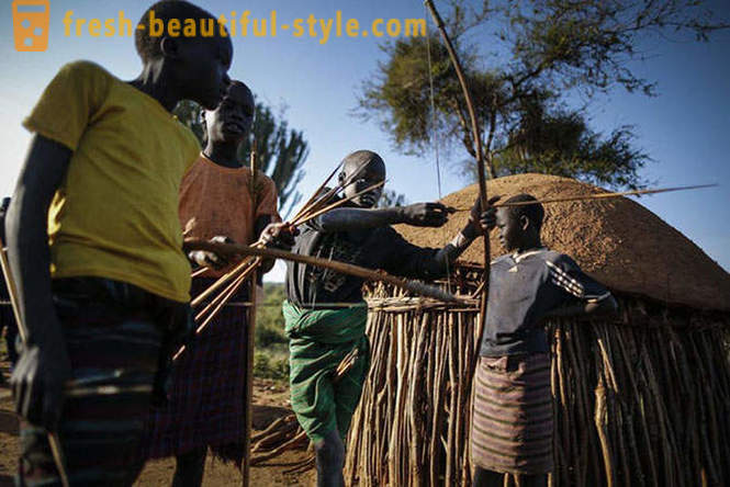 Archers hõimu Pokot Kenya