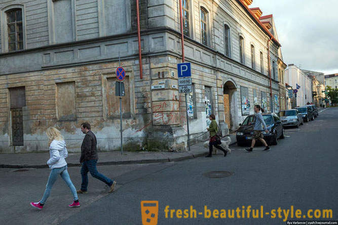 Jalutage läbi hea ja halb Vilnius
