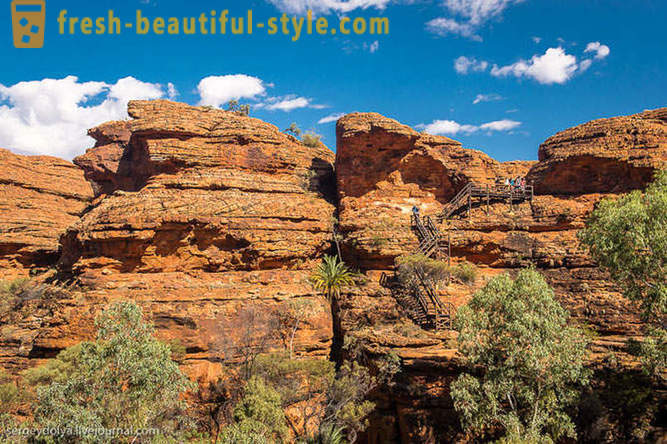 Jalutage läbi Kings Canyon Austraalia