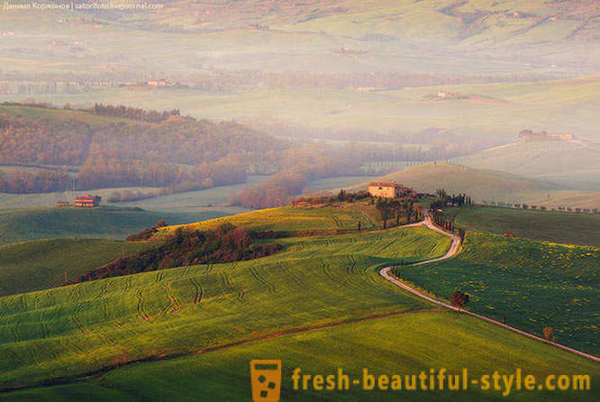 Taeva all Toscana kevadel