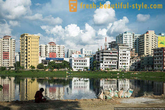Dhaka - pealinnas Bangladesh hämmastav