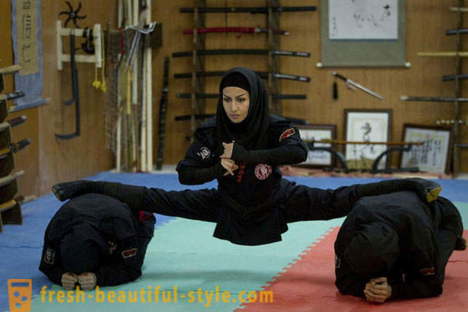 Iraani naine ninjas