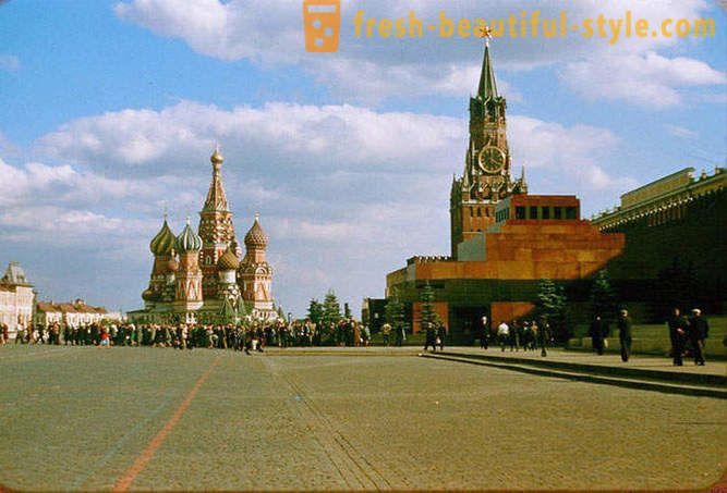 Moskva, 1956 fotod Jacques Dyupake