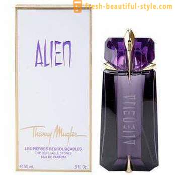 Perfume Thierry Mugler Alien: kirjeldus, ülevaateid