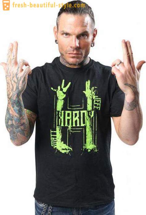 Jeff Hardy (Jeff Hardy), professionaalne maadleja: elulugu, karjäär