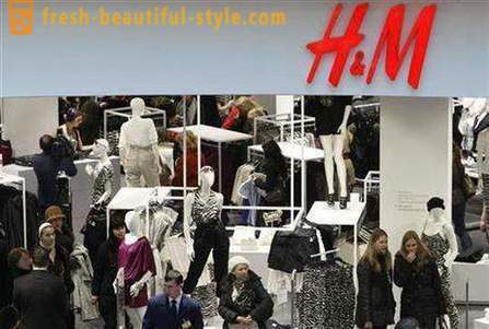 H & M poe Moskva, aadress, kaubavalikust