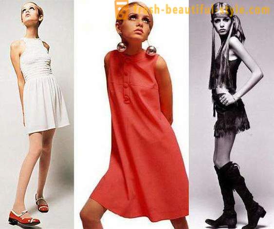 Kleit stiilis 60s. riietuda mudel