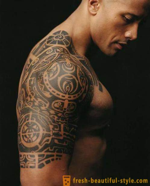 Tattoo tema käsivarrel - valik tugevad mehed